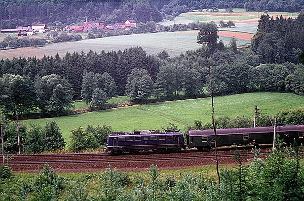 Foto:: DB 110 / Lohr / 03.07.1982 (Foto,Fotos,Bilder,Bild,)