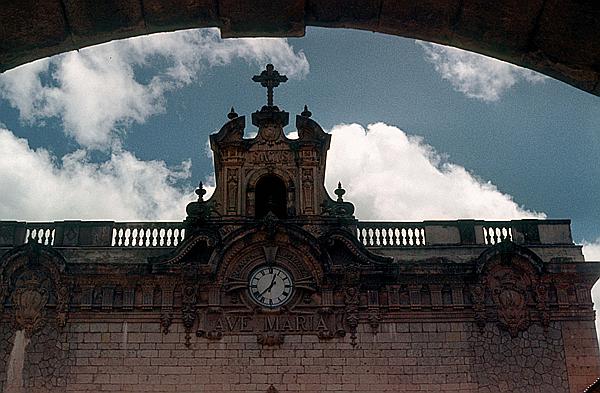 Foto:: Kloster / Lluc / Mai 1984 (Foto,Fotos,Bilder,Bild,)