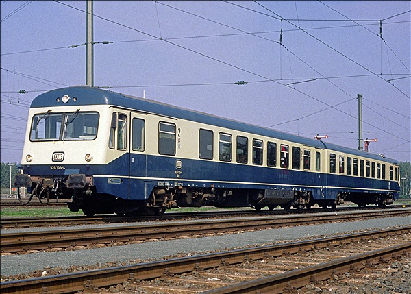 Foto:: DB 628 103-4 / Nuernberg / 21.09.1985 (Foto,Fotos,Bilder,Bild,)