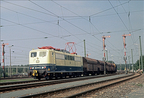 Foto:: DB 151 091-6 / Nuernberg / 21.09.1985 (Foto,Fotos,Bilder,Bild,)