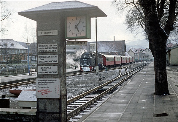 Foto:: DR 99 7239-9 / Wernigerode / 02.03.1990 (Foto,Fotos,Bilder,Bild,)