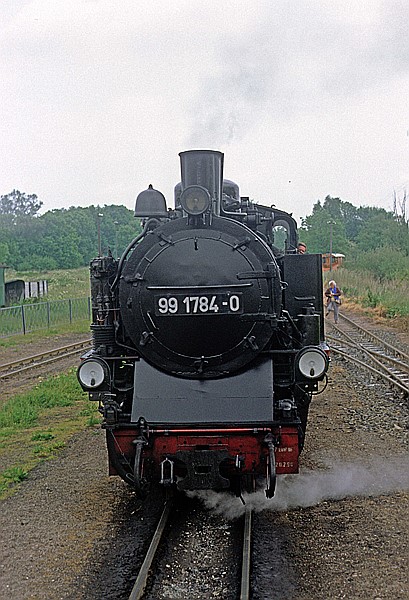 Foto:: DR 99 1784-0 / Putbus / 15.06.1991 (Foto,Fotos,Bilder,Bild,)