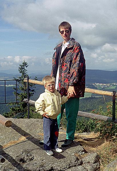 Foto:: Wanderung / Mitterfirmiansreut / September 1991 (Foto,Fotos,Bilder,Bild,)