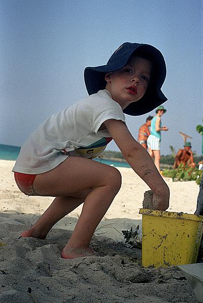 Foto:: Am Strand / Guardalavaca / 27.04.1992 (Foto,Fotos,Bilder,Bild,)