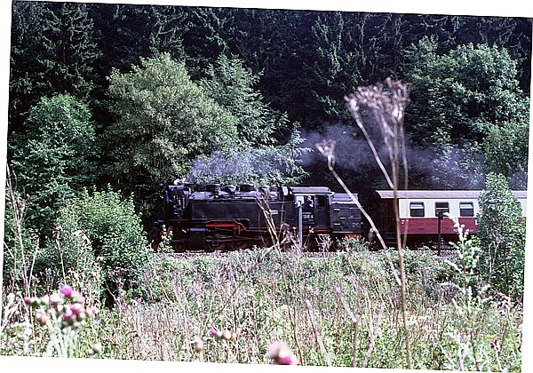 Foto:: DR 99 7245-6 / Eisfelder Talmuehle / 01.08.1992 (Foto,Fotos,Bilder,Bild,)