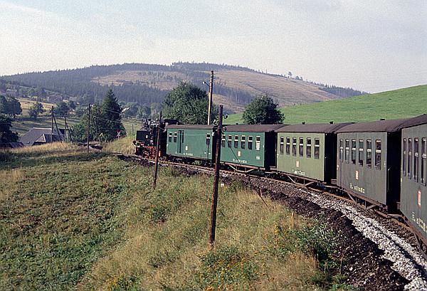 Foto:: DB 099 737-9 / Cranzahl - Oberwiesenthal / 27.08.1994 (Foto,Fotos,Bilder,Bild,)