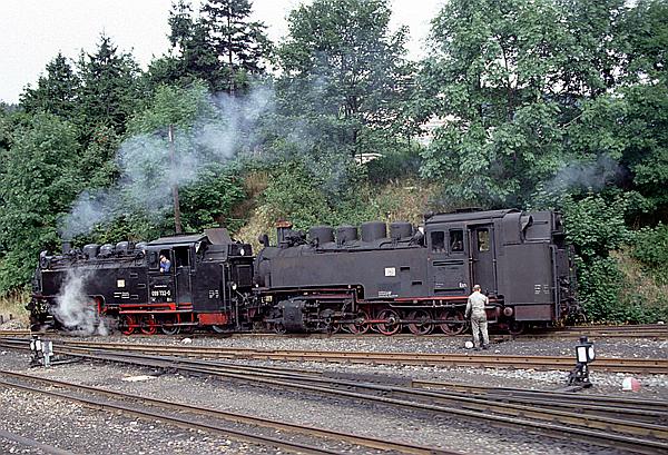 Foto:: DB 099 732-0 / Oberwiesenthal / 27.08.1994 (Foto,Fotos,Bilder,Bild,)