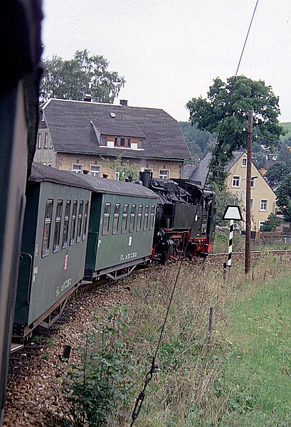 Foto:: DB 099 737-9 / Oberwiesenthal - Cranzahl / 27.08.1994 (Foto,Fotos,Bilder,Bild,)