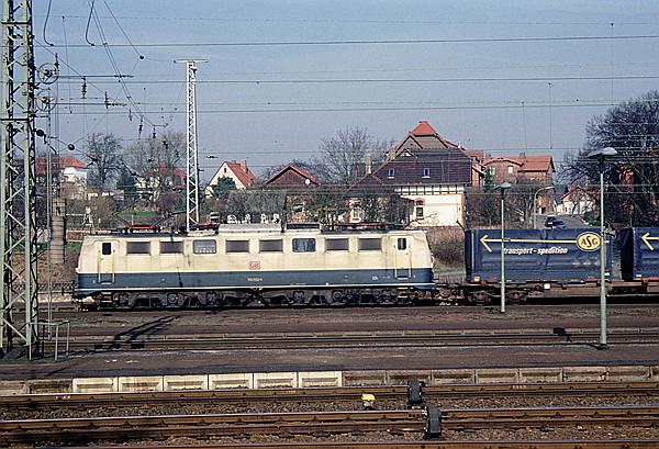 Foto:: DB 150 032-1 / Eichenberg / 11.03.1995 (Foto,Fotos,Bilder,Bild,)