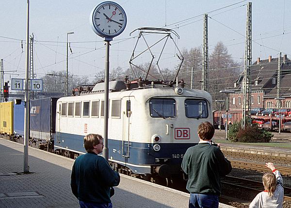 Foto:: DB 140 / Eichenberg / 11.03.1995 (Foto,Fotos,Bilder,Bild,)