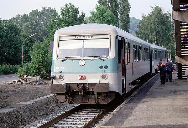 Foto:: DB 928 599-0 / Vienenburg / 10.06.1996 (Foto,Fotos,Bilder,Bild,)