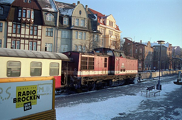 Foto:: DR 199 891-3 / Nordhausen / 28.12.1996 (Foto,Fotos,Bilder,Bild,)