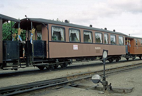 Foto:: Schmalspurreisezugwagen / Putbus / 20.09.1997 (Foto,Fotos,Bilder,Bild,)
