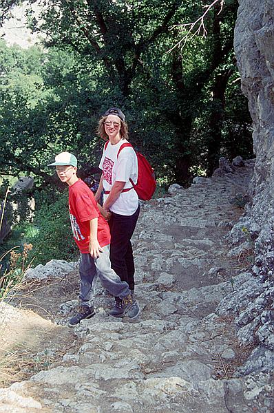 Foto:: Wanderung Cami des Barrances / Soller / Juli 1998 (Foto,Fotos,Bilder,Bild,)