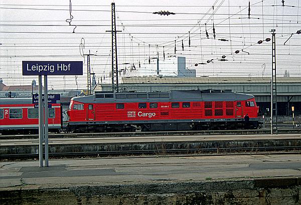 Foto:: DB 232 400-2 / Leipzig / 13.03.1999 (Foto,Fotos,Bilder,Bild,)