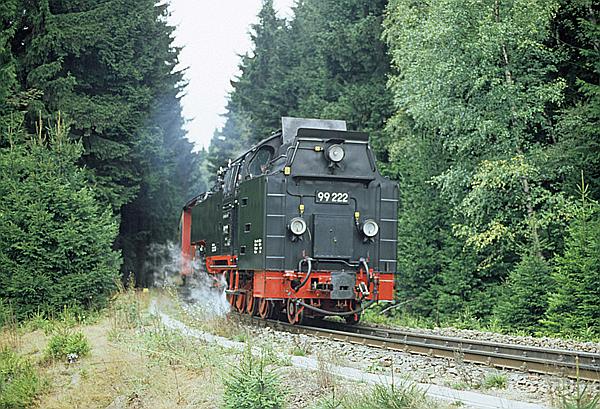 Foto:: DR 99 7222-5 / Schierke / 11.10.2003 (Foto,Fotos,Bilder,Bild,)