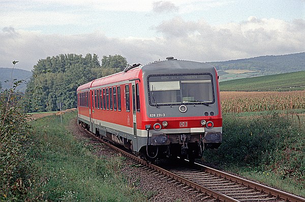 Foto:: DB 628 231-3 / Barbelroth / 03.10.2005 (Foto,Fotos,Bilder,Bild,)
