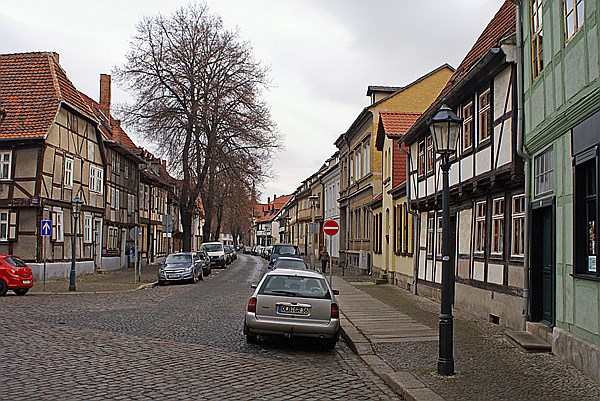 Foto:: Altstadt / Quedlinburg / 17.01.2009 (Foto,Fotos,Bilder,Bild,)