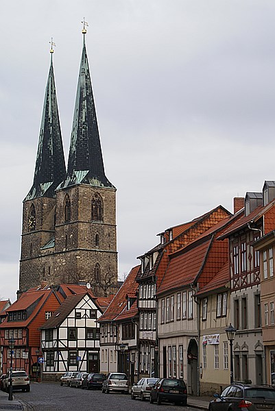 Foto:: Altstadt / Quedlinburg / 17.01.2009 (Foto,Fotos,Bilder,Bild,)