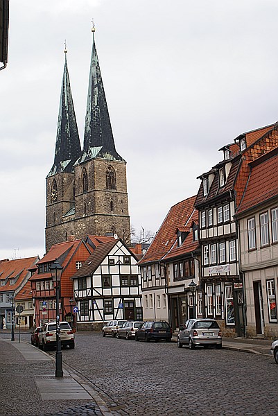 Foto:: Altstadt / Quedlinburg / 17.01.2009 (Foto,Fotos,Bilder,Bild,)