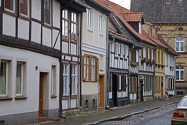 Foto:: Altstadt / Quedlinburg / 17.01.2009 (Foto,Fotos,Bilder,Bild,)