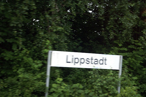 Foto:: Bahnhofsschild /  Lippstadt / 06.06.2009 (Foto,Fotos,Bilder,Bild,)