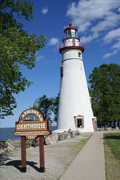 Foto:: Marblehead Lighthouse / Marblehead, OH / 09.05.2010 (Foto,Fotos,Bilder,Bild,)
