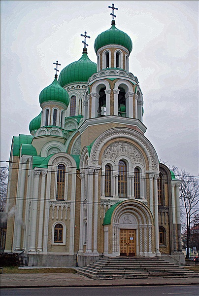 Foto:: St. Konstantin und Michaelis Kirche / Vilnius / 08.01.2012 (Foto,Fotos,Bilder,Bild,)