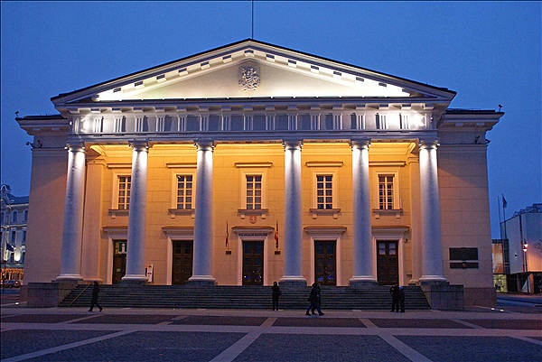 Foto:: Rathaus / Vilnius / 08.01.2012 (Foto,Fotos,Bilder,Bild,)