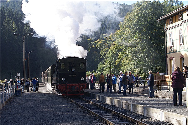 Foto:: DR 99 5901 / Eisfelder Talmuehle / 30.09.2012 (Foto,Fotos,Bilder,Bild,)