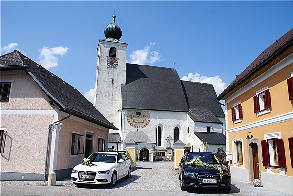 Foto:: Pfarrkirche Obergruenburg / Gruenburg / 13.07.2013 (Foto,Fotos,Bilder,Bild,)