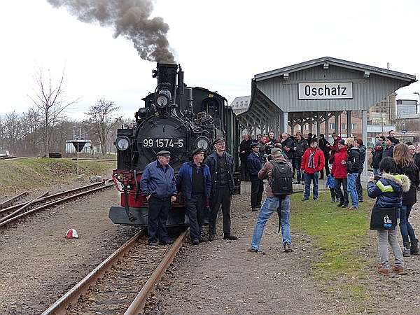 Foto:: DR 99 1574-5 / Oschatz - Mügeln - Glossen / 28.12.2013 (Foto,Fotos,Bilder,Bild,)