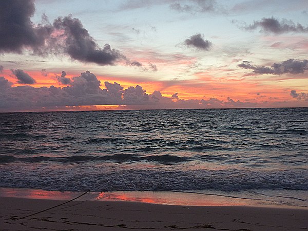 Foto:: Sonnenaufgang / Punta Cana / 19.06.2014 (Foto,Fotos,Bilder,Bild,)