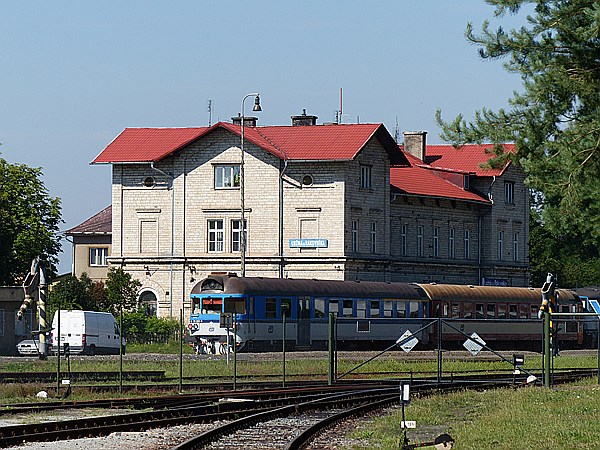Foto:: Bahnhof Luzna / Luzna u Rakovnika / 20.07.2014 (Foto,Fotos,Bilder,Bild,)