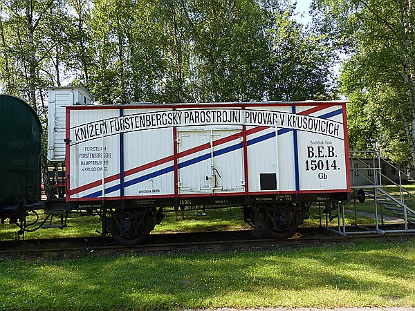 Foto:: Biertransportwagen / Luzna u Rakovnika / 20.07.2014 (Foto,Fotos,Bilder,Bild,)