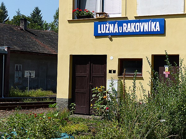 Foto:: Stellwerk / Luzna u Rakovnika / 20.07.2014 (Foto,Fotos,Bilder,Bild,)