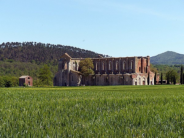 Foto:: Ruine Abbazia San Galgano / Chiusdino / 10.05.2015 (Foto,Fotos,Bilder,Bild,)