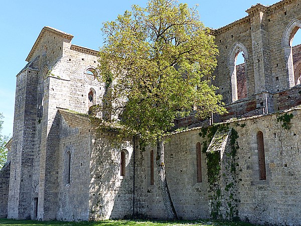 Foto:: Ruine Abbazia San Galgano / Chiusdino / 10.05.2015 (Foto,Fotos,Bilder,Bild,)