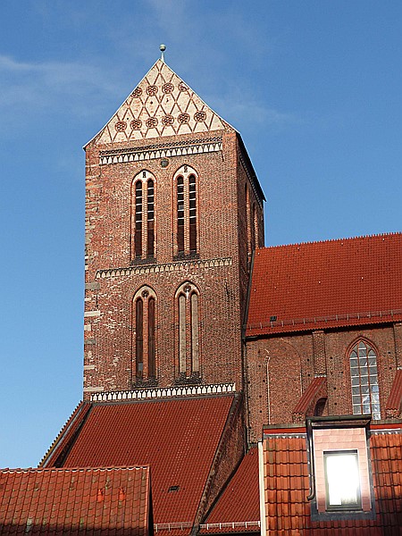 Foto:: St. Nikolai Kirche / Wismar / 12.12.2015 (Foto,Fotos,Bilder,Bild,)