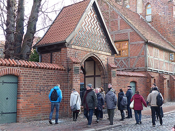 Foto:: Tor zum Heiligen Geist Hospital / Wismar / 12.12.2015 (Foto,Fotos,Bilder,Bild,)