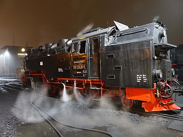 Foto:: DR 99 7243-1 / Wernigerode / 02.01.2016 (Foto,Fotos,Bilder,Bild,)