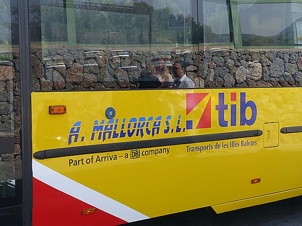 Foto:: Busbeschriftung / Port de Soller 27.05.2016 (Foto,Fotos,Bilder,Bild,)