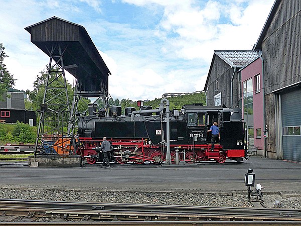 Foto:: DR 99 1773-3 / Oberwiesenthal / 16.07.2017 (Foto,Fotos,Bilder,Bild,)