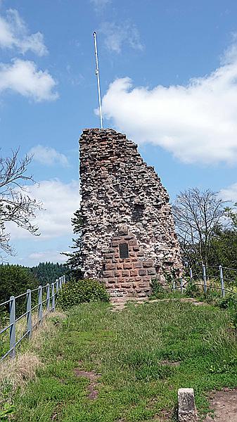 Foto:: Dornroeschenwanderweg / Doerrenbach / 20.07.2021 (Foto,Fotos,Bilder,Bild,)