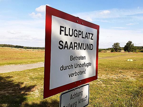 Foto:: Flugplatz / Saarmund / 16.08.2021 (Foto,Fotos,Bilder,Bild,)