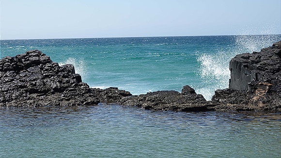 Foto:: Thomsons Bay Rock Pool / Ballito / 12.04.2023 (Foto,Fotos,Bilder,Bild,)