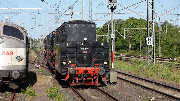 Foto:: VSM 2 ex DB 23 076 + VSM 6 ex DB 23 071 / Bad Bentheim / 03.06.2023 (Foto,Fotos,Bilder,Bild,)