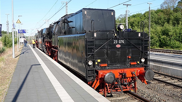 Foto:: VSM 2 ex DB 23 076 + VSM 6 ex DB 23 071 / Bad Bentheim / 03.06.2023 (Foto,Fotos,Bilder,Bild,)