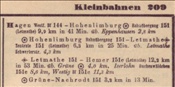 ID: 209: Details aus Postleitheft 1911