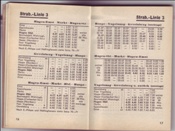 ID: 209: Fahrplan Hagener Strassenbahn 1953 / Hagen / 17.05.1953
